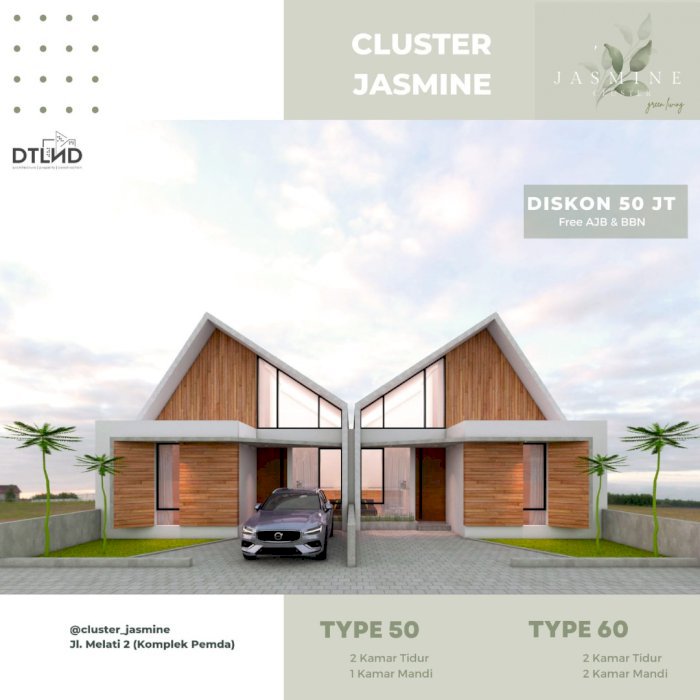 Rumah murah medan cluster jasmin