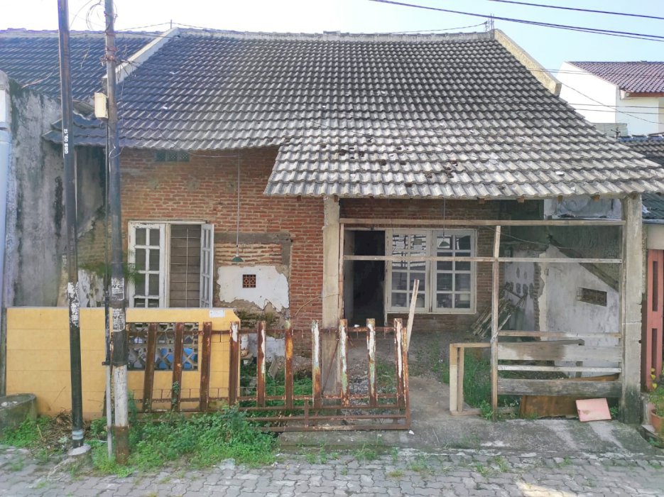 Rumah Dijual Dihitung Tanah Saja