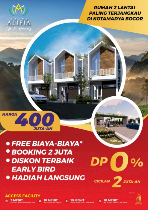 Jual rumah Bogor grand alamanda & alifia