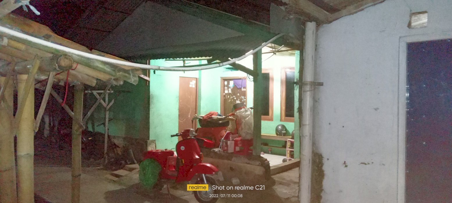 Jual rumah pribadi dengan akses jalan (motor) dari jalan 25.m