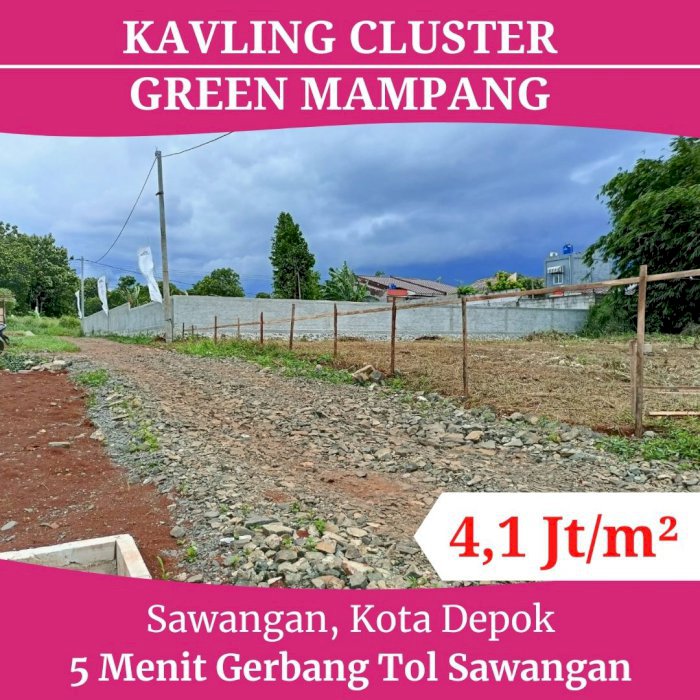 Tanah Depok Mampang Selangkah Mall DTC Terima SHM Pecah