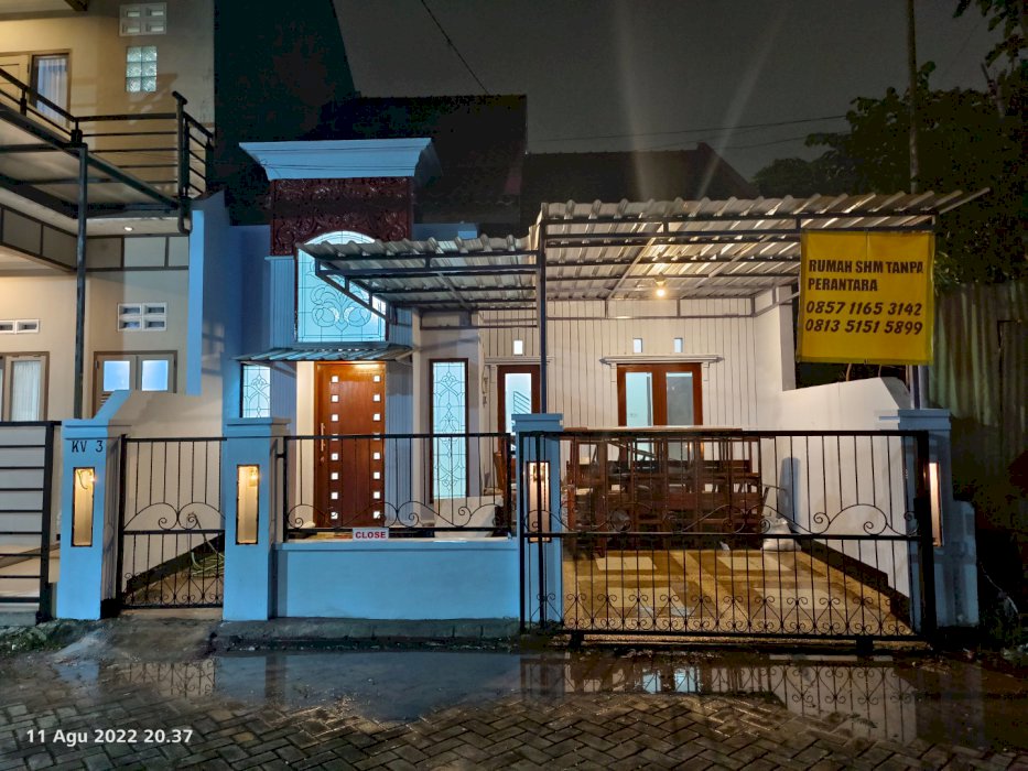 Di jual rumah siap huni di pusat kota malang