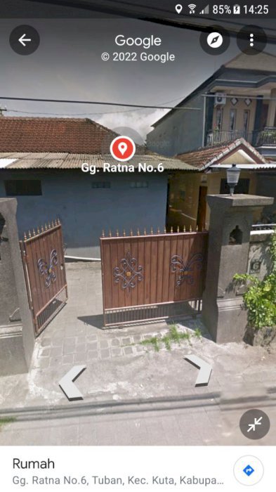 Tanah dan Bangunan 3 are dekat Air Port I Gusti Ngurah Rai Tuban