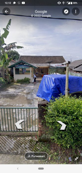 Dijual rumah dengan sebidang tanah