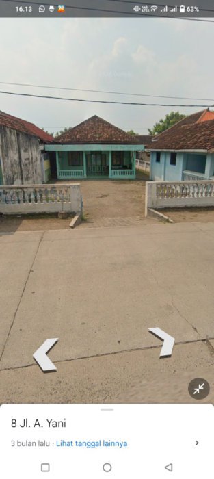 Rumah 0 jalan raya.. Dekat masjid dan mini market