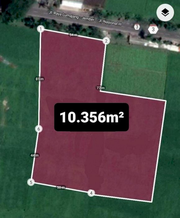 Tanah Persawahaan Milik Pribadi (SHM)