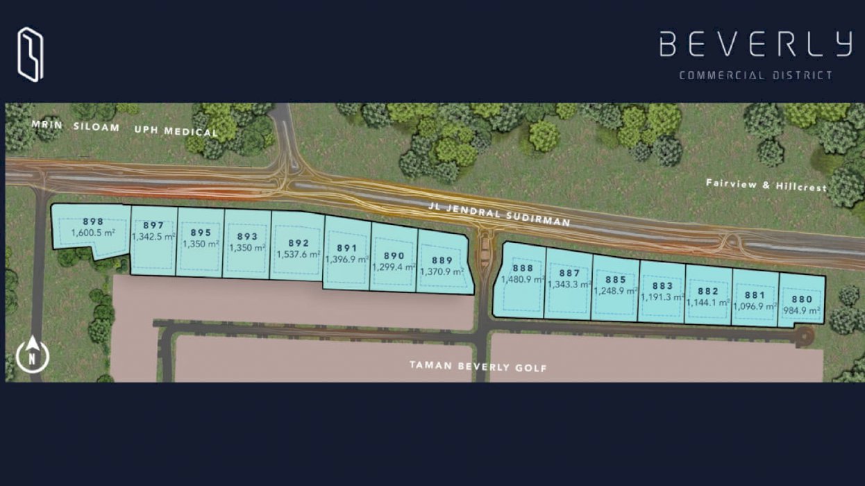 Kavling Beverly Lippo Siap Bangun Lokasi Bebas Banjir di Karawaci