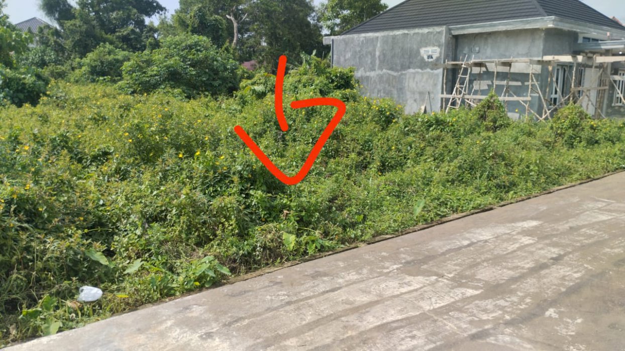 tanah kapling 15x20 di belakang universitas PGRI palembang 300jt nego