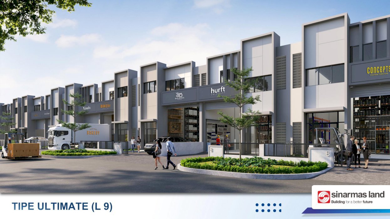 Rudang Multiguna Investasi Terbaik, Taman Tekno X tahap 2 BSD City