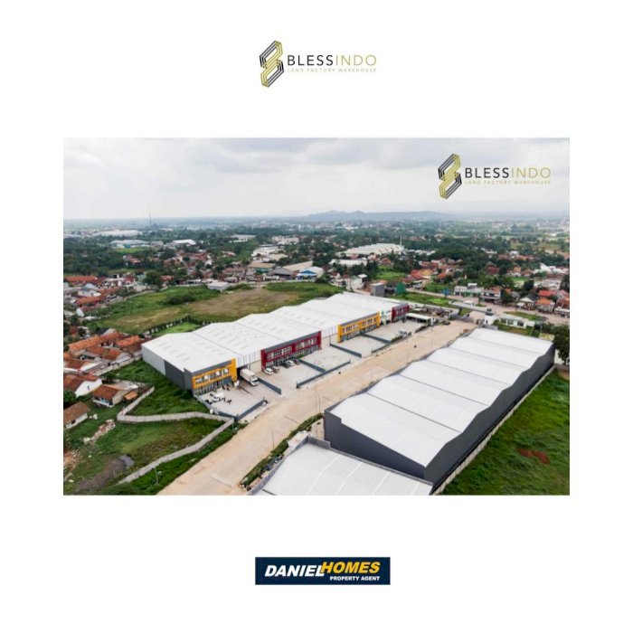 Kavling Blessindo Industrial Estate Luas Investasi Terbaik di Legok