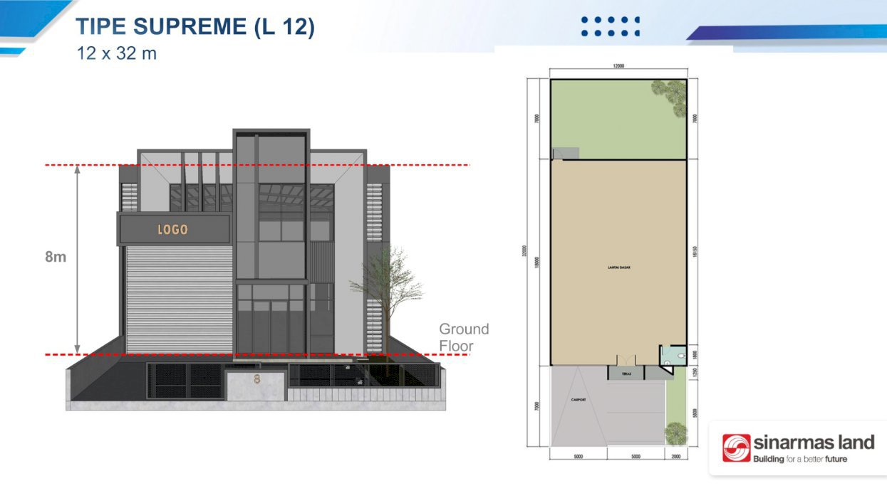 Rudang Terbaik tipe 12, Taman Tekno X tahap 2 BSD City