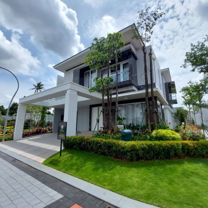 Rumah Mewah Keren di Grand Pasadena Modern Tropis Gading Serpong