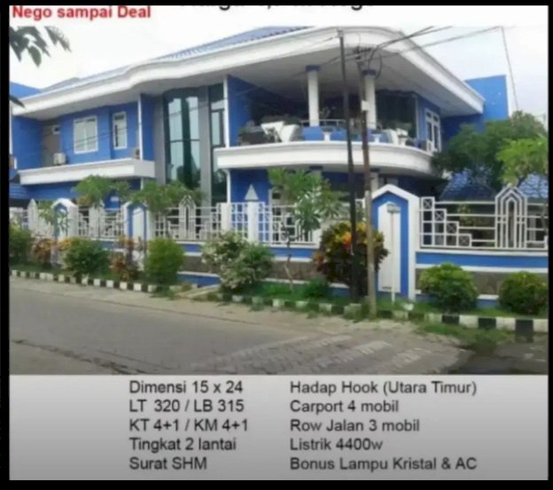Dijual Rumah Istimewa Siap Huni Hook B.U