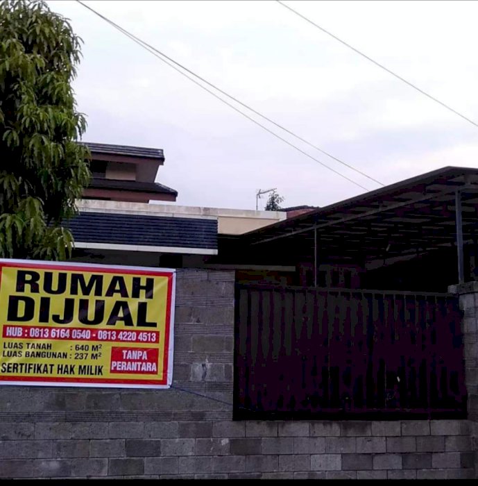 Dijual Rumah Luas tanah 640 mÂ² Luas Bangunan 237mÂ²