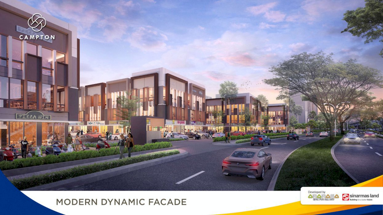 Ruko Campton Keren Lokasi Premium Super Strategis di BSD City
