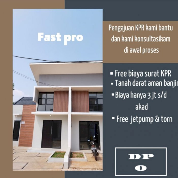 RUMAH MURAH SIAP HUNI DI BEKASI DAPUR READY