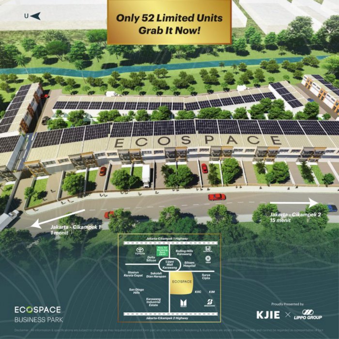 Ecospace (Kawasan Gudang Modern Ramah Lingkungan