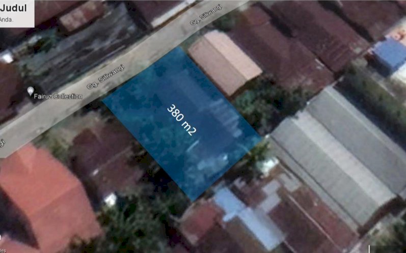 Dijual Rumah + Tanah Ukuran 380mÂ², Lokasi strategis