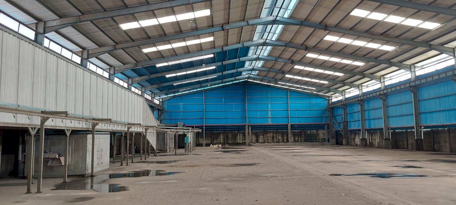 Gudang Bekas Pabrik Sudah Ada Office Lokasi Manis Tangerang