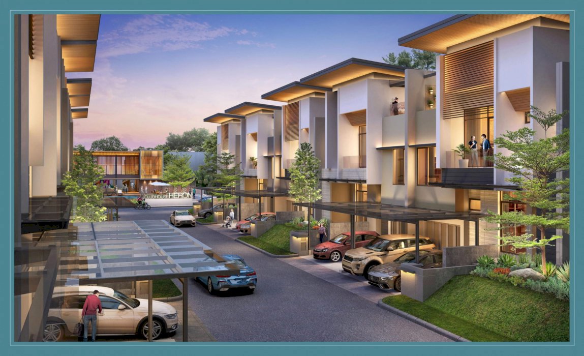 Cluster Heron Hunian Mewah baru Keren Terbaik Summarecon Serpong