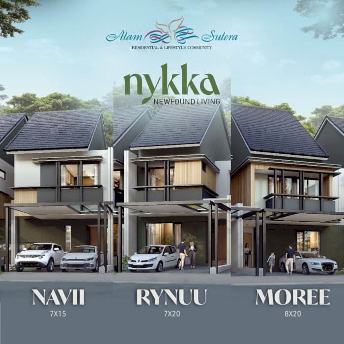 Nykka Sutera Narada, Rumah Premium Investasi Keren di Alam Sutera