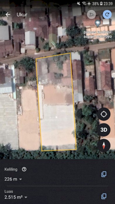 Dijual tanah kawasan bisnis ngemplak kidul pati jateng