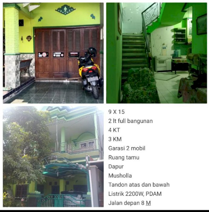 Rumah di pondok mutiara  sidoarjo