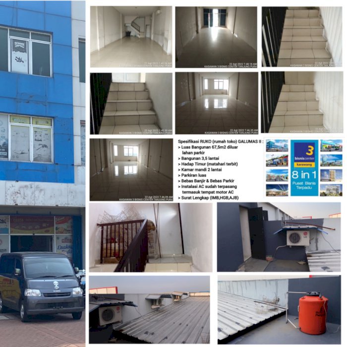 GALUMAS II, RUKO 3 BISNIS CENTER KARAWANG-TANJUNGPURA