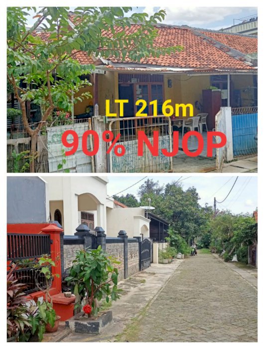 90% NJOP Jual Cepat Rumah luas di Kunciran Tangkot