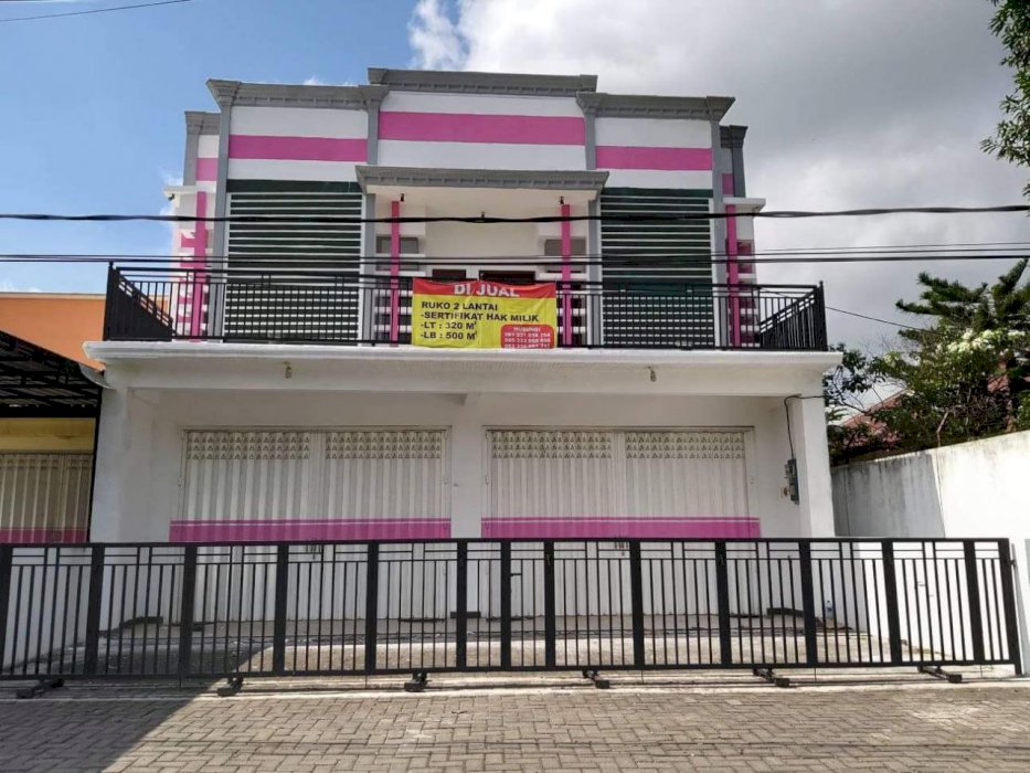 DIJUAL RUKO 2 LANTAI BANGUNAN BARU SERTIFIKAT HAK MILIK