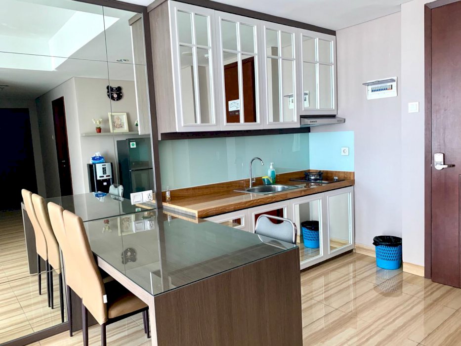 0612 - Disewakan apartemen Grand Sungkono Lagoon 2BR Lt 25  Furnished