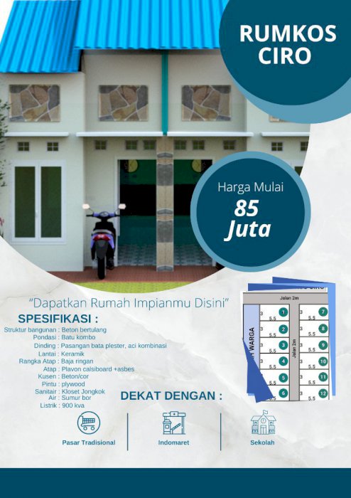 Rumah kos murah di Wonoayu Sidoarjo