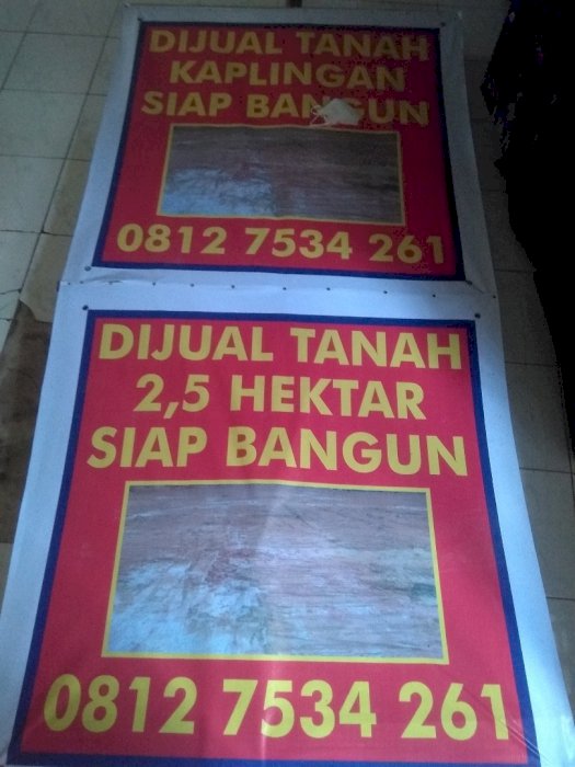 Di jual tanah kavlingan