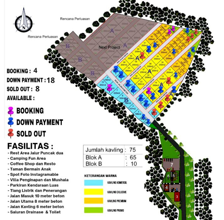 TANAH KAVLING SIA BANGUN DEKAT DENGAN EXIT TOL
