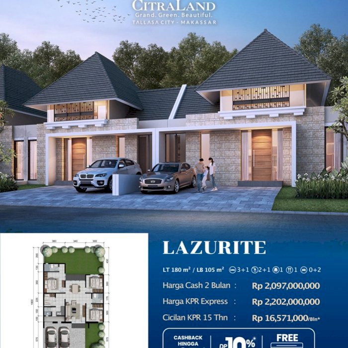 Lazurite Citraland Tallasa City Makassar