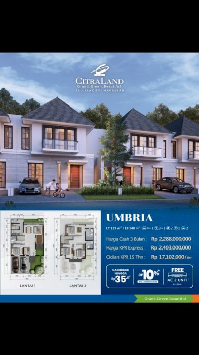 Citraland Tallasa City Makassar ( Umbria )