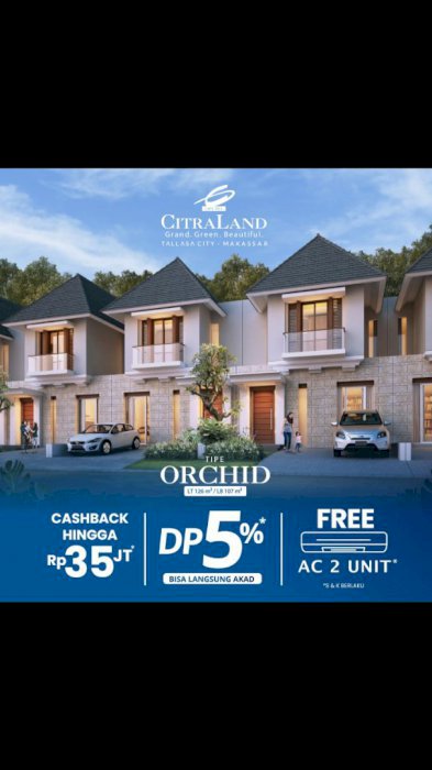 Citraland Tallasa City Makassar ( Orchid )