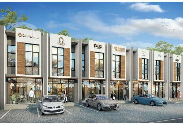 Ruko Multifungsi (tempat bisnis & tempat tinggal) Akasia Business Loft