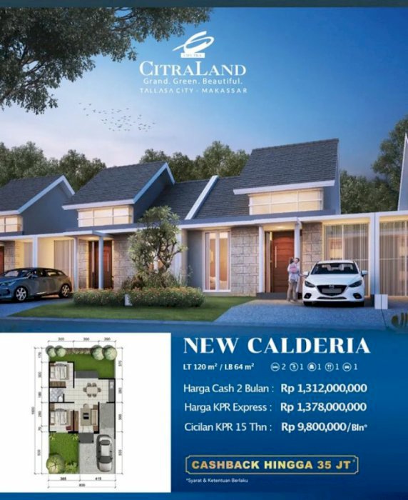 Citraland Tallasa City Makassar Type New Calderia