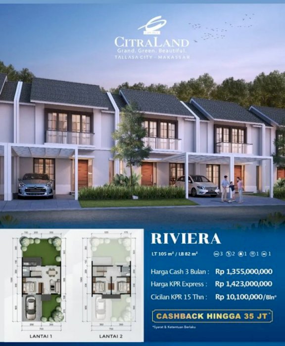 Citraland Tallasa City Makassar Type Riviera 1