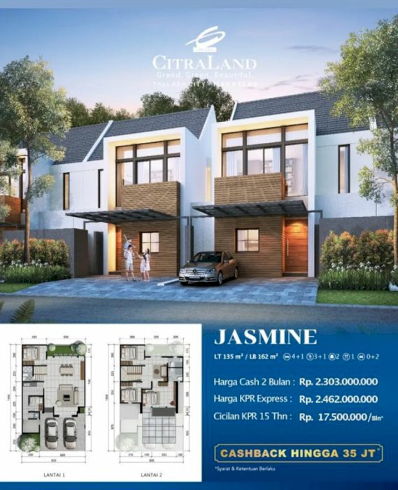 Citraland Tallasa City Makassar Type Jasmine 1