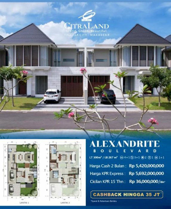 Citraland Tallasa City Makassar Type Alexandrite 1