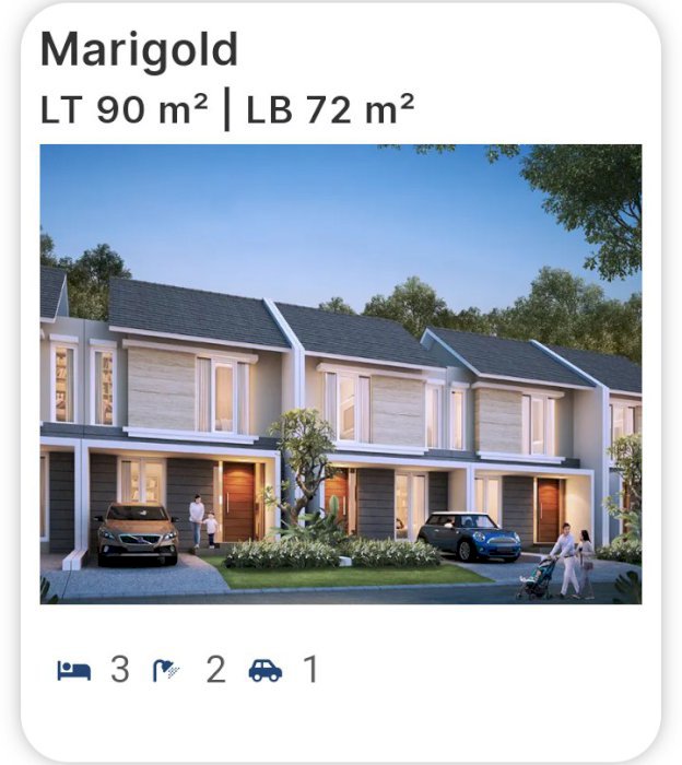 Citraland Tallasa City (Cluster Silver Sand Type Marigold)