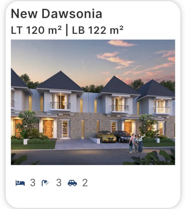 Citraland Tallasa City (Cluster White Floral Type New Dawsonia)