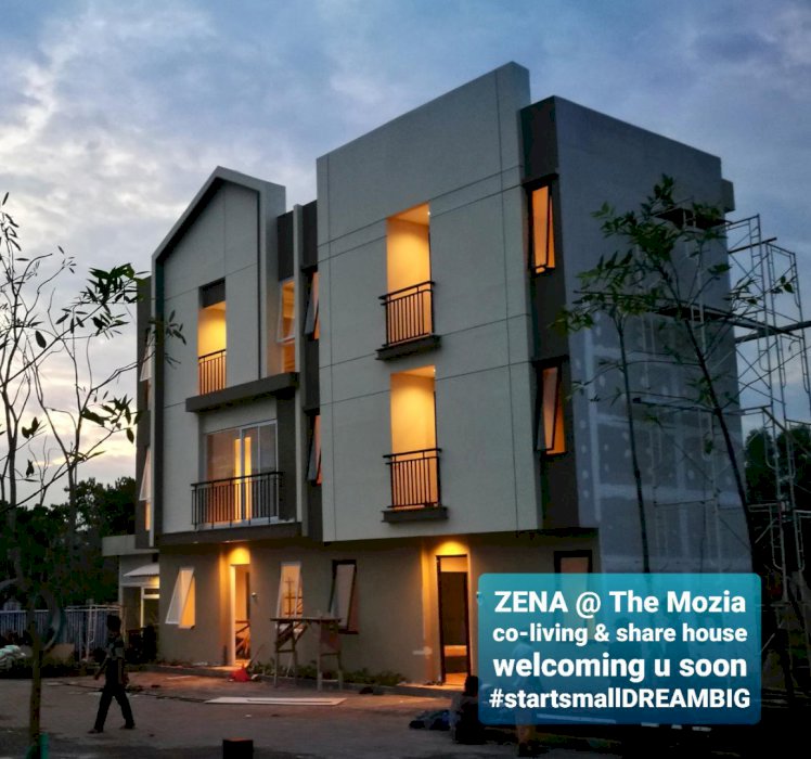 Dijual murah rumah kost zena at the mozia bsd