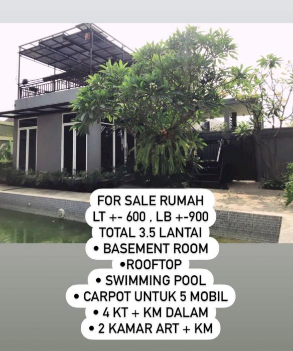 Di jual rumah di bintaro
