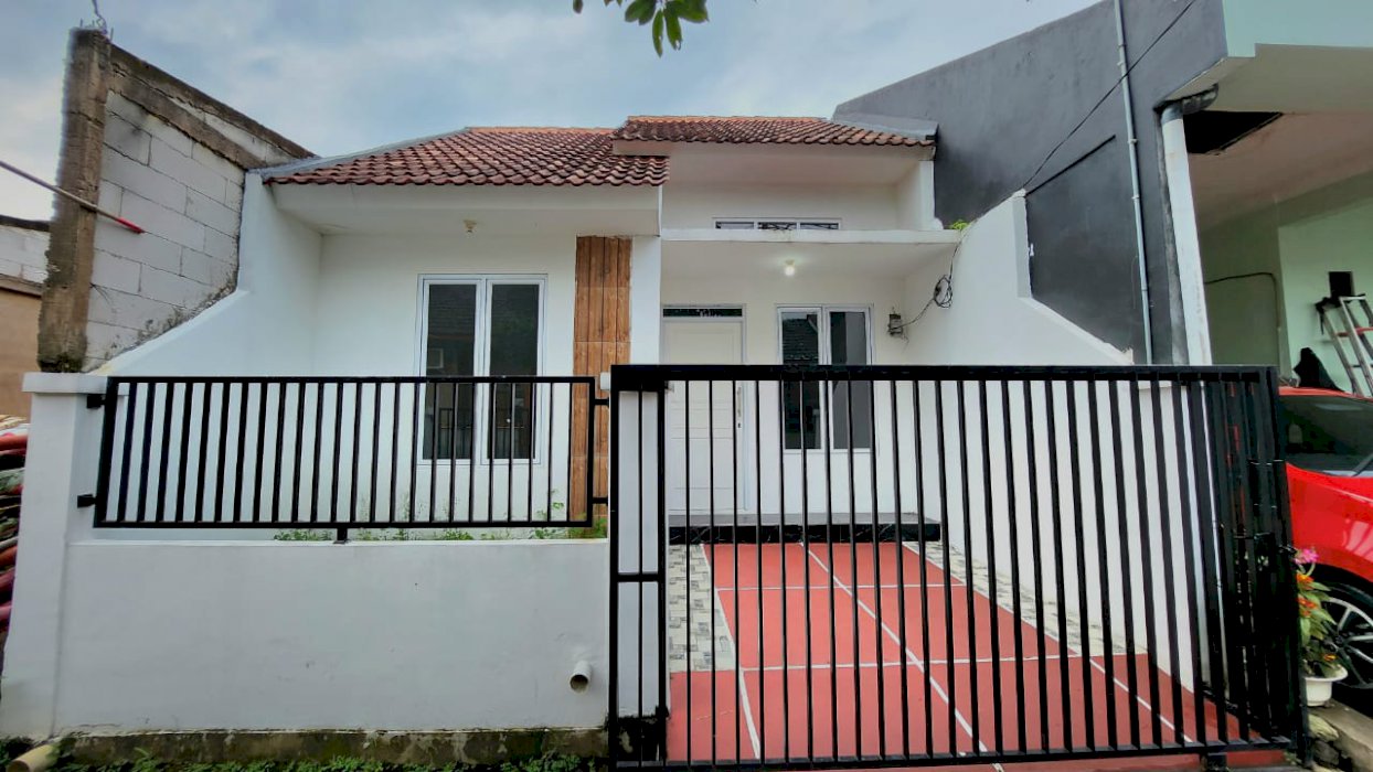 DIJUAL RUMAH FULL RENOV CLUSTER CICILAN 1,7 JT/bln