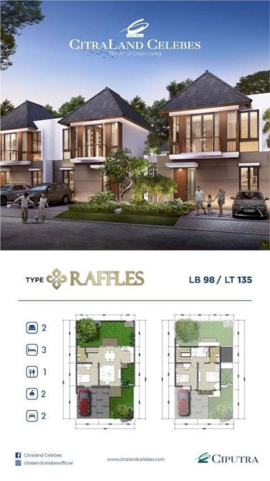 Citraland Celebes Makassar Type Raffles