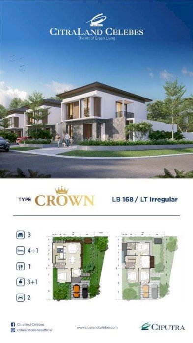 Citraland Celebes Makassar Type Crown