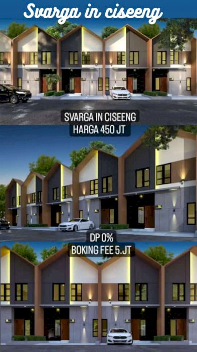 Di jual Rumah Bisa KPR DP0% Proses Mudah